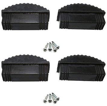 Henry's Replacement Rubber Ladder Feet for Extension Ladders, 2 Packs