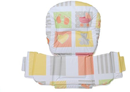 Foppapedretti Cuscino Imbottito Ricambio Originale per Seggiolone IlSediolone, per bambini, in Morbida Spugna Rivestita in PVC, Igienico Lavabile e Anatomico, Seduta Confortevole, Petit