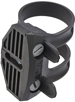Axa ALA036 Unisex 55500395SC Flexible Montagestreifen Fahrradrahmenschloss, schwarz, 10x4x4cm