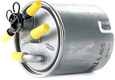 MAHLE KL 440/15 Kraftstofffilter für Nissan Qashqai I (J10, NJ10) u.a. | Kompatibel mit: NISSAN MURANO II, QASHQAI / QASHQAI +2 I, X-TRAIL II, RENAULT KOLEOS I