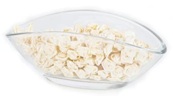 FlexiStore 100 Rosen - 15mm - Deko Rosen Röschen - Satinrosen | Beige