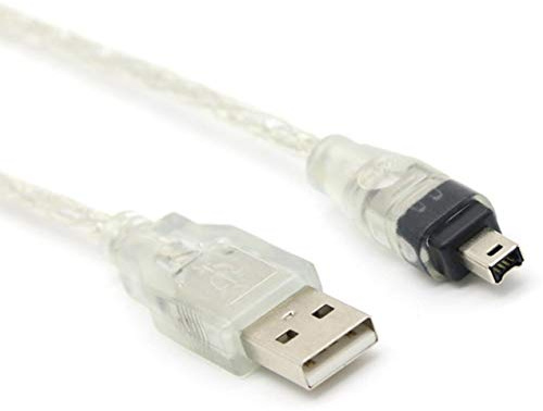 maxllto 6 ft 1,8 m USB auf Firewire IEEE 1394 4 Pin iLink Adapter Daten Kabel