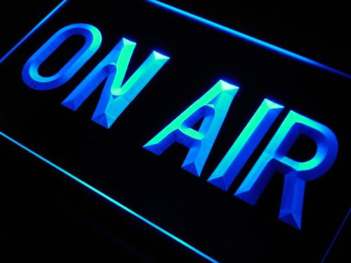 ADVPRO m028-b On Air Studio Neon Light Sign Barlicht Neonlicht Lichtwerbung