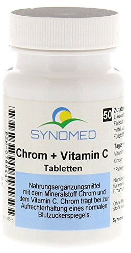CHROM+VITAMIN C Tabletten 50 St Tabletten