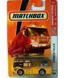 Matchbox 2009 60 Leiter LKW Feuerwehrauto gelbe Variante