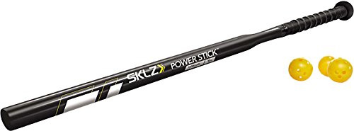 SKLZ Power Stick, Mazza da Baseball e Softball da Allenamento per la Forza, 76 cm, 850 g, Colore: Nero/Giallo