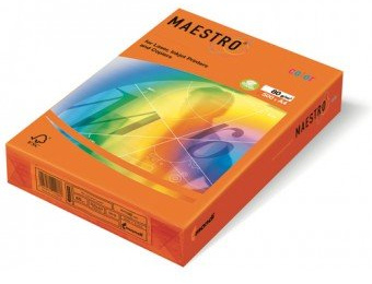 Kopierpapier intensivfarben, DIN A3, 80, holzfrei, ECF, orange