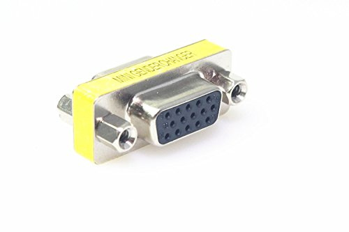 Adaptateur de câble inverseur de connexion pour moniteur VGA SVGA femelle 15 broches