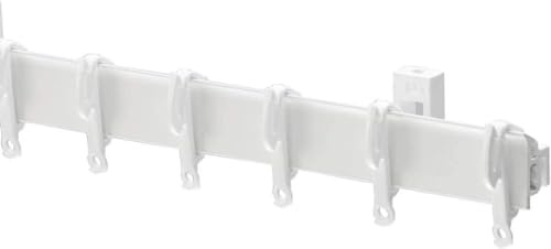 Swish Sologlyde Curtain Track Set, White, 250 Cm