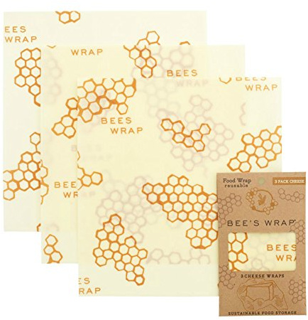 Set of 3 Bees Wrap Cheese Wraps