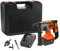 BLACK+DECKER Taladro percutor inalámbrico SDS-Plus 18V, batería 4,0Ah, cargador 2A, caja del kit, mango ajustable, luz LED, BCD900M1K-QW