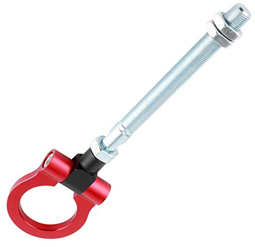 Tow, gancio di traino resistente lucidato dorato, uomo in acciaio inossidabile per auto ragazzi Impreza(red)