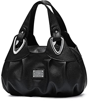 NICOLE & DORIS Damen Fashion PU Handtasche mit abnehmbarem Schultergurt