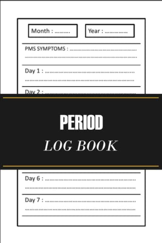 Period Log Book: All In One Menstruation and Fertility Calendar Diary Tracker Journal to Track and Monitor Menstrual Cycle, OvulationFor Young Girls and Teens First Period Kit