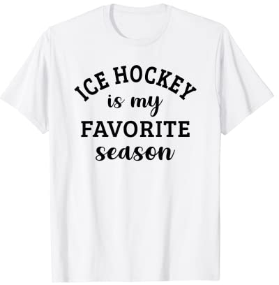 Eishockey ist meine Lieblings-Saison Eishockey-Liebhaber T-Shirt