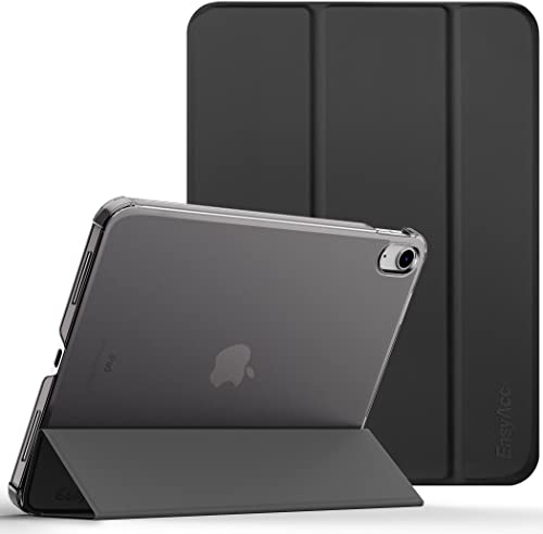 EasyAcc Case for iPad (A16) 11th/10th Generation 2025/2022 11/10.9 inch, Slim Hard Protective Cover for iPad 11/10 Gen, Models A3354/A3355/A3356/A2696/A2757/A2777/A3162, Black