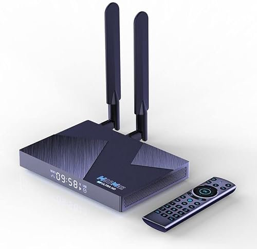 H96 MAX V58 Android 12.0 Smart Tv Box Rockchip RK3588 Quad Core 8GB RAM 64GB ROM 1000M LAN Dual Wifi 2.4&5G Wifi6.BT5.0 Media Player,with Wireless Mini Keyboard,4GB+32GB