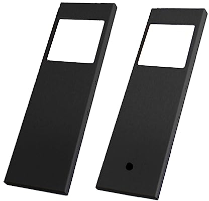 Thebo LED 91 Tadeo 1 in SCHWARZ - SET 2 inkl. Leuchte mit Hauptschalter/Unterbauleuchten/Oberschrankleuchten