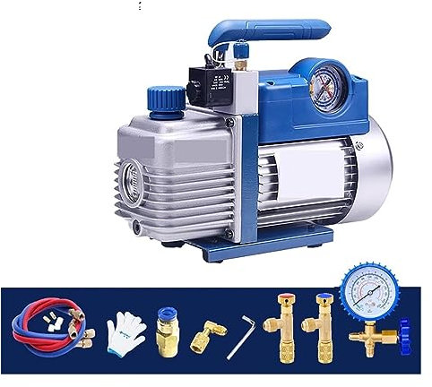 Pompa a vuoto Corredi del pulsometro di refrigerazione Vi125-R32 for manutenzione del refrigerante del condizionamento d'aria R32 1234yfl per automobili, condizionatori d'aria