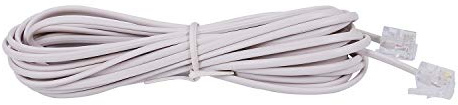 casstaly 6P2C RJ11 Maschio a Maschio Spina Cavo Linea Telefonica Cavo 5M