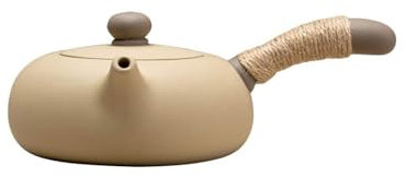 GOOPEEG Teiera Giapponese Teiera in Ceramica con Manico Laterale e infusore for preparare Il tè Sfuso in casa Teiera Tradizionale