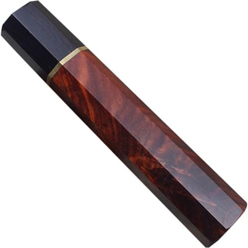 Glixoft Manche De Couteau Octogonal en Bois Japonais Accessoires de Fabrication de Couteaux pour Cuisine