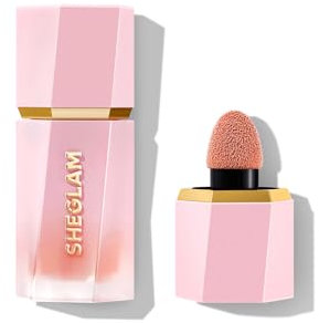 SHEGLAM Color Bloom flüssiges Rouge für Wangen Finish-Coral Glow