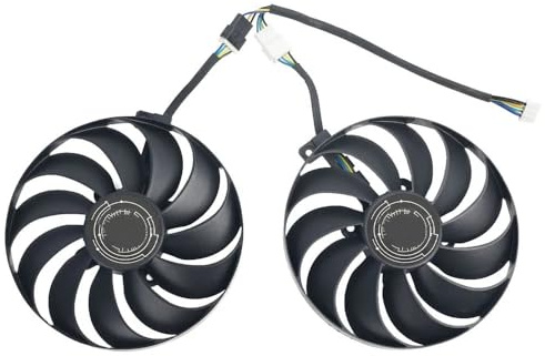 Parte di raffreddamento del computer Ventola for scheda video for GTX 1650 1660 SUPER 95MM FDC10U12S9-C GTX1650 GTX1660 Ventola di raffreddamento for scheda grafica(Fan - 2PCS)