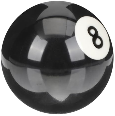 Homoyoyo Billardkugel 8 Stück Pool Ersatzball aus Kratzfestem Harz Verschleißfester Spielball für Heim und Turnier Billard für Trainings und Freizeitspiele