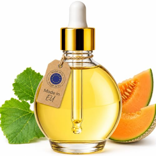 Isabellenails Cuticle Oil 75 ml, pflegendes Nagel- und Nagelhautöl - Nagelpflegeöl in der Kugel mit Mandelöl und Vitamin E für Natur- oder Gelnägel, Nagelhautpflege (75 ml, Melon)