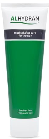 Alhydran Narbencreme - 250 ml - Aloe Vera-Gel - Schützt empfindliche Haut vor der Sonne - Parabenfrei - Parfümfrei - Hormonfrei - Für alle Hauttypen - Bewährte Wirksamkeit