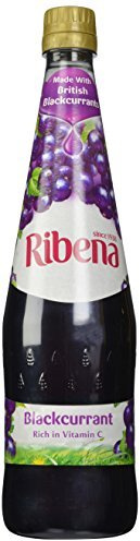 Ribena Blackcurrant Concentrate Bottle, 1 L, 3 Pack