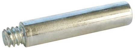 SOMATHERM FOR YOU, Rallonge taraudée mâle 7/150 en acier nickelé - Longueur 20 mm - Boîte de 100 pièces - Idéale pour espacer les colliers de serrage et assurer une fixation durable | Adaptez l'espacement de vos colliers et assurez une fixation durable grâce à cette rallonge en acier nickelé résistante.