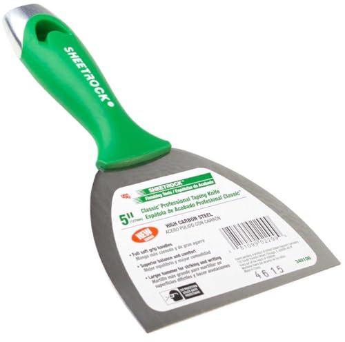 USG Sheetrock Classic Joint Knife (5-Inch, Polished Carbon Steel)