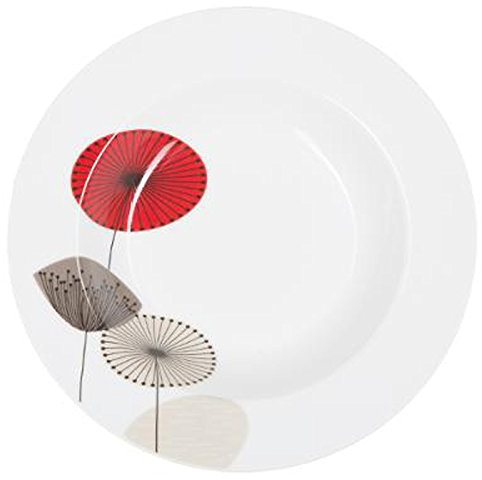 Secret de Gourmet - Lot de 6 Assiettes Creuses Osara 22cm Blanc