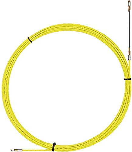 Arnocanali Snake Amf3.010 Sonda Spiralata Poliestere, 10 metri Ø 3 mm, Giallo