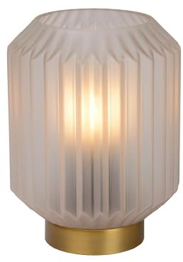 LUCIDE SUENO - Lampe de table - Ø 13 cm - 1xE14 - Blanc