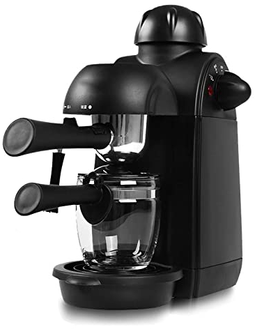 RONGJJ Machine à Expresso, 800 W, 15 Bars Machines Combinées Filtre Et Expresso pour Cappuccino Et Latte Machiato, Grille D'égouttement Amovible