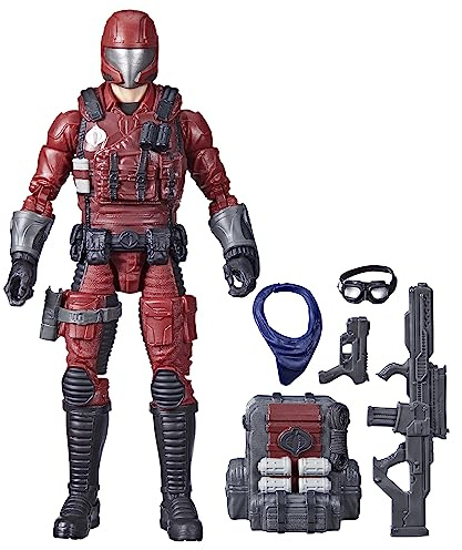 G.I. Joe Classified Series Crimson Viper, Troop-Building G.I. Joe Actionfigur, 85, 15,2 cm Actionfiguren für Jungen & Mädchen, mit 5 Zubehörteilen