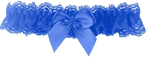 Ealafee Blue Bride Wedding Garter Belt- Leg & Thigh Garter Lace