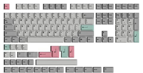 Dye Sublimation Keycaps | Cherry Profile for Custom Merchanical Keyboard | 139 Keys (Modern Dolch)
