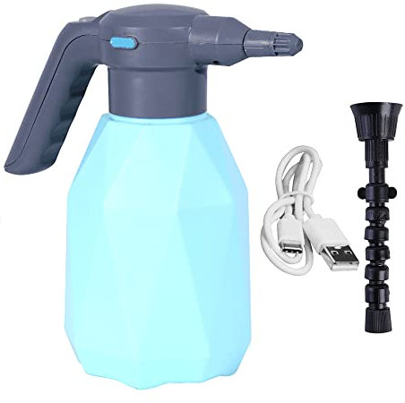 Irfora Doble modo USB recargable eléctrica de niebla de plantas pulverizadora automática de jardín casero pulverizador de agua multifuncional herramienta de limpieza de ventanas