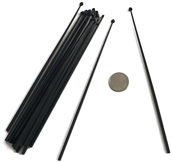 Micro Scoops - Cucharas medidoras de plástico de miligramo de 5 mg a 10 mg, 0.006 ml de capacidad, sin BPA, sin estática, cucharas medidoras de miligramos mg de mango largo para polvo (10 cucharadas)