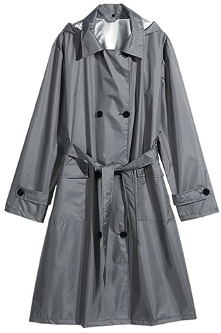 Vêtements de Pluie Poncho Pluie Imperméable Écran Solaire Humide Universel Pour Adulte, Coupe-vent Extérieur Allongé Et Boutonné Combinaison de Pluie Manteau de Pluie ( Color : G , Size : One size )