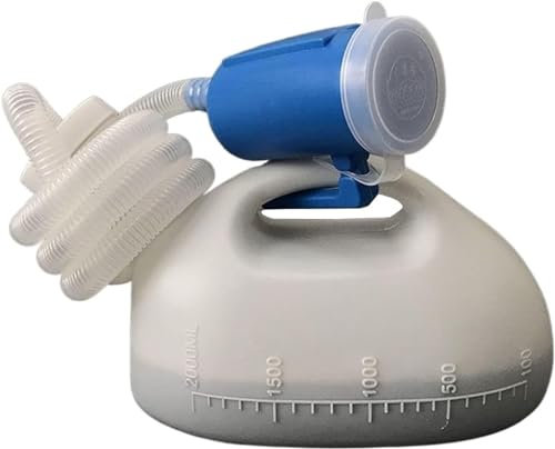 Urinflaschen Für Männer Nachttopf Für Erwachsene 2000ML Tragbar Urinflasche Urinal Männer Nachts Auslaufsicher Tragbar Urinflasche Tragbare Toiletten-Urinale Für Auto Camping Reisen Outdoor ( Color :