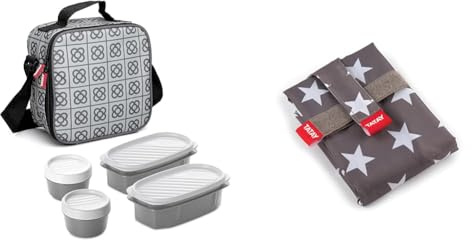 Tatay Urban Food Casual - Bolsa Térmica Porta Alimentos, 3L de Capacidad & 1182252 Porta Bocadillo Reutilizable, Bolsa de Tela ideal para la merienda o almuerzo, 72,5 x 44 cm