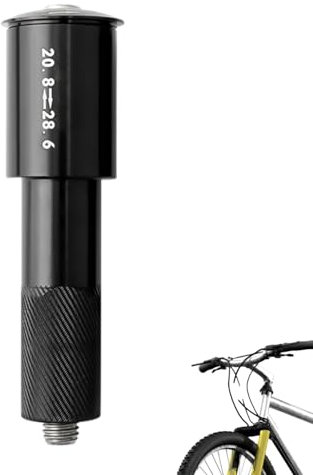 Weppduk Verlängerung für Fahrradgabel, Verlängerung für Riser Lenker, Adapter für Lenker Gabel aus Aluminiumlegierung Head Up, Zyklusverlängerung, verstellbar, rutschfest, rostfrei, Zubehör für