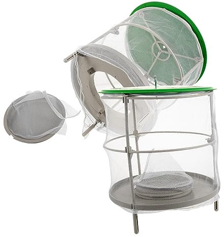 Piège À Mouches Extérieur Suspendu Stable pour Ranch Abeilles Cages Anti-Mouches