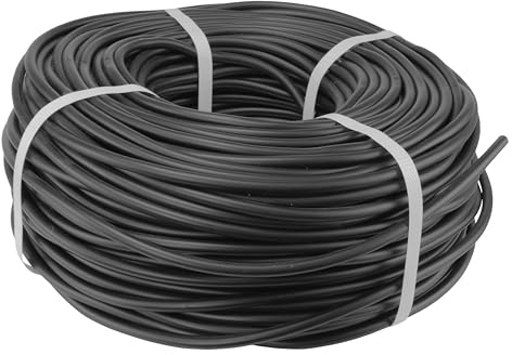 AP Supplies Micro Irrigation Tube 4mm/6mm, 15m, Black