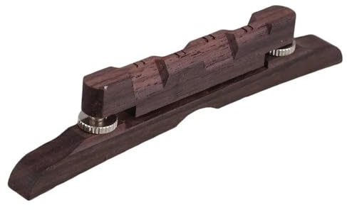 Guitar Bridge Set Height Adjustable Table Rosewood Bridge For Mandolin